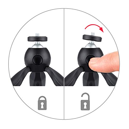 AceTaken 3-in-1 Zoom Recorder Tripod,Clamp Mount Stand Accessory Kit for Zoom Recorder H6 H5 H4n H2n H1n,Tascam Recorder DR-40 DR-05 DR-22WL DR-44WL DR-100MKIII - Acetaken - Image 3