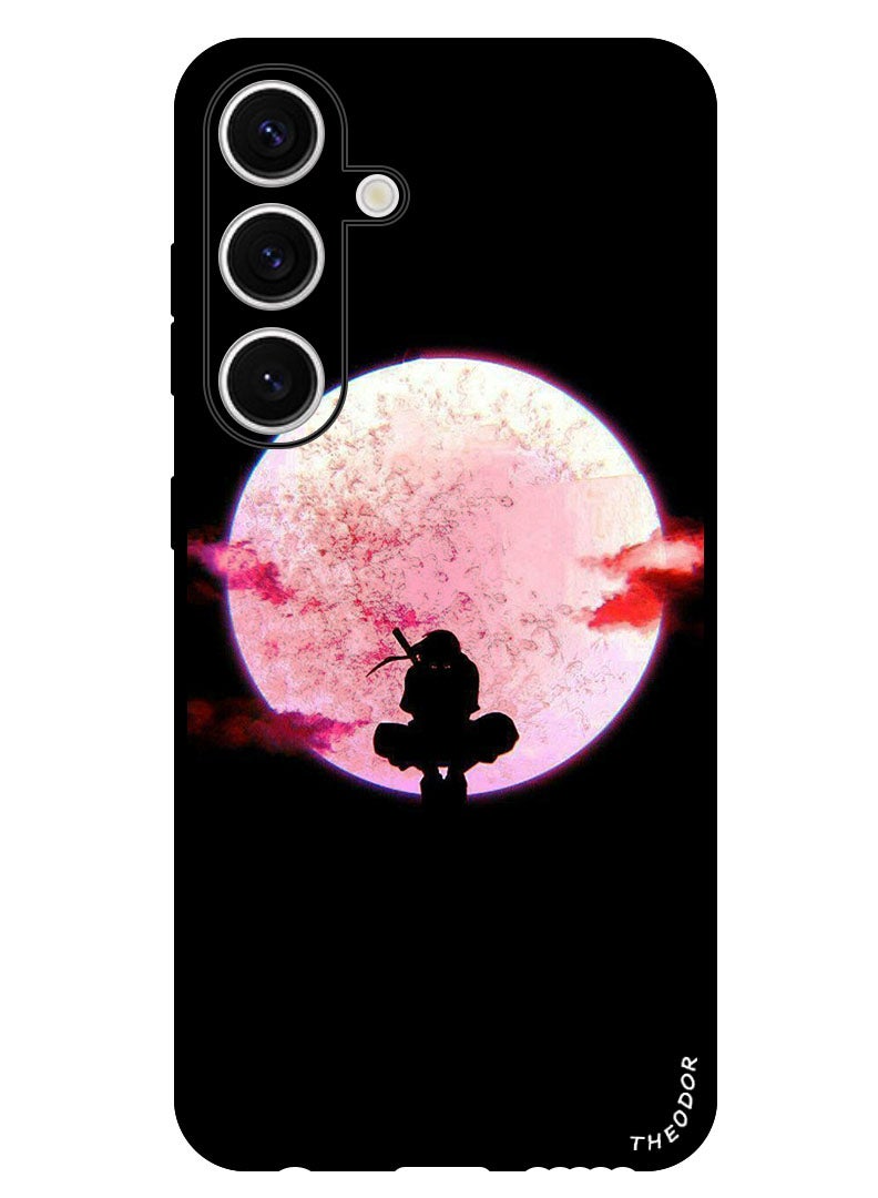 Theodor Protective Case Anti Scratch Shock Proof Bumper Cover For Samsung Galaxy S24 Anime Moon - Image 1