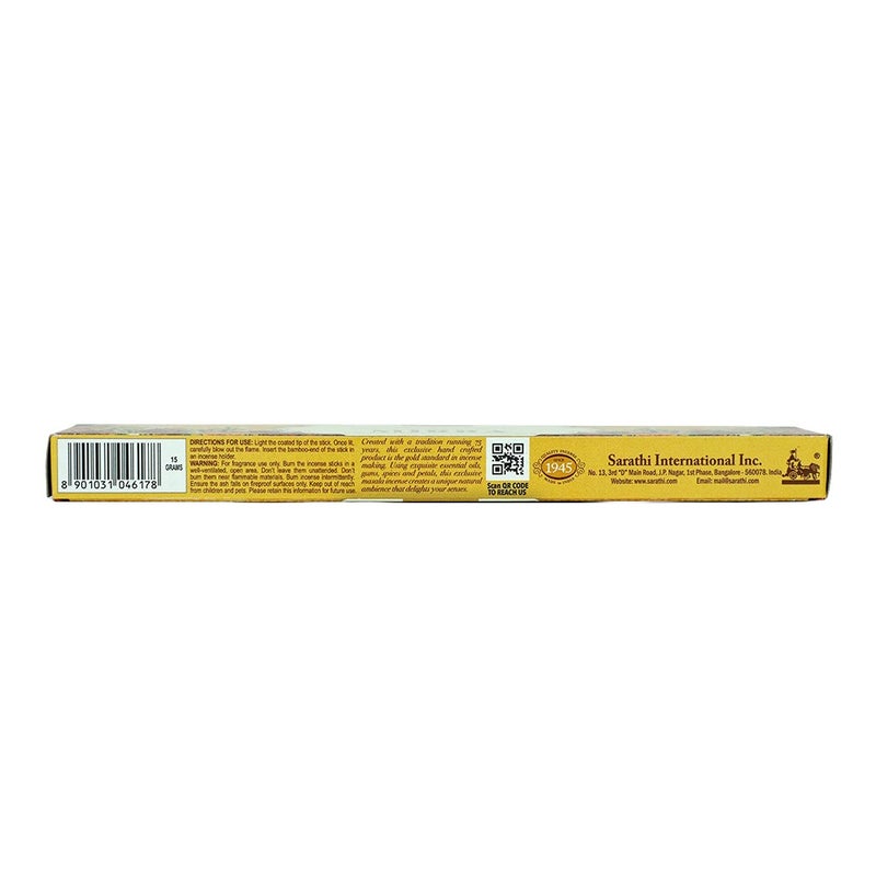 Tulasi Exclusive Masala Sacred Myrrh Incense Sticks (Agarbatti) for Pooja, Prayer, Meditation & Home Fragrance, 1 Pack - Image 2