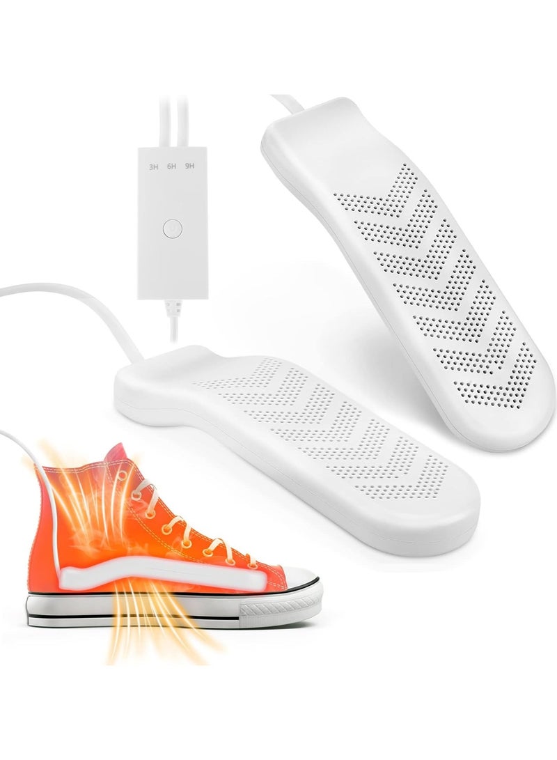 general Electric shoe dryer, portable ski boot dryer deodorizer, equipped with 3/6/9-hour timer USB heating shoe and boot heater, eliminating odors during rainy season and winter travel - Image 1