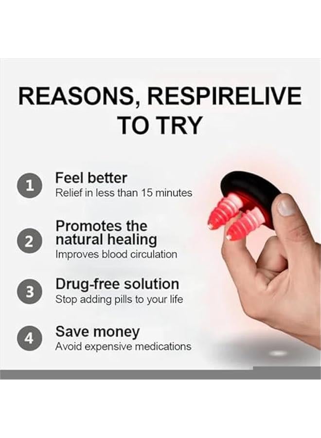 Arabest Colds Red Light Nasal Therapy Device, Red Light Nasal Therapy Instrument, Red Light Nasal Therapy for Nose, Nasal Soothing Device  - Image 3