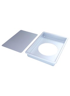 Aluminum Cake Pan 33X22X7.6 Cm Silver - pzsku/Z2B4C29F99A5D2F32AB33Z/45/_/1739347786/c90bc667-2c40-4ffa-a564-20c2a31b3319