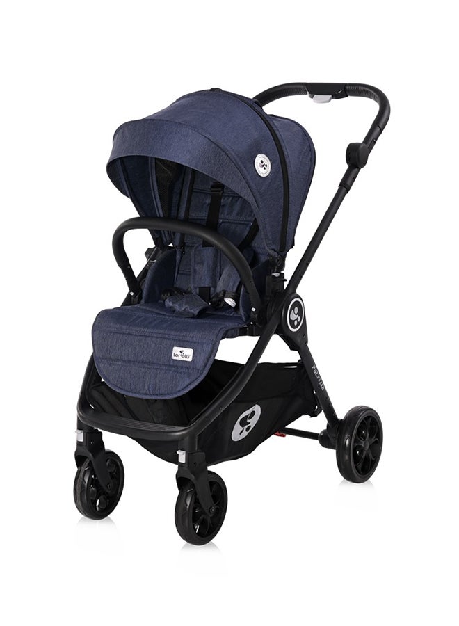 لوريلي عربة أطفال باتريزيا باللون الأزرق - Image 4
