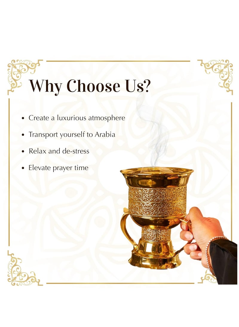Bakhoor Sheeba Yemeni Bakhoor Arabic Bakhoor Incense 40 Gram Jar Handmade With Traditional Recipe Uplifting Woody Blend  Prayer Time To Relax and Meditate