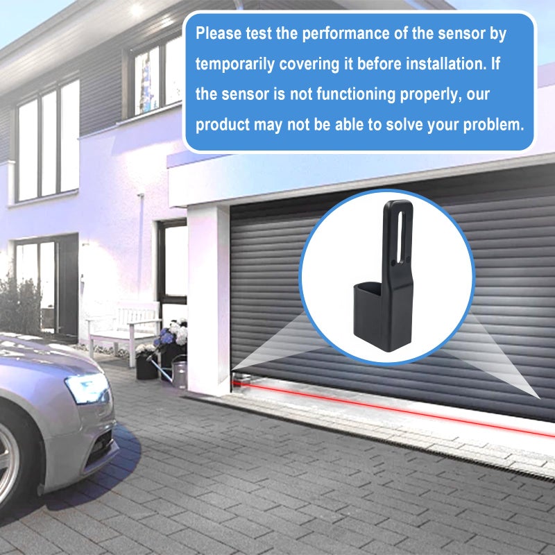 XDTKML Garage Door Sensor Sun Shield Protector 2 Pack for â€‹Liftmaster Chamberlain Garage Door Sensors Compatible with 801CB-P 820CB 41A5043 Garage Door Sensors - Image 4