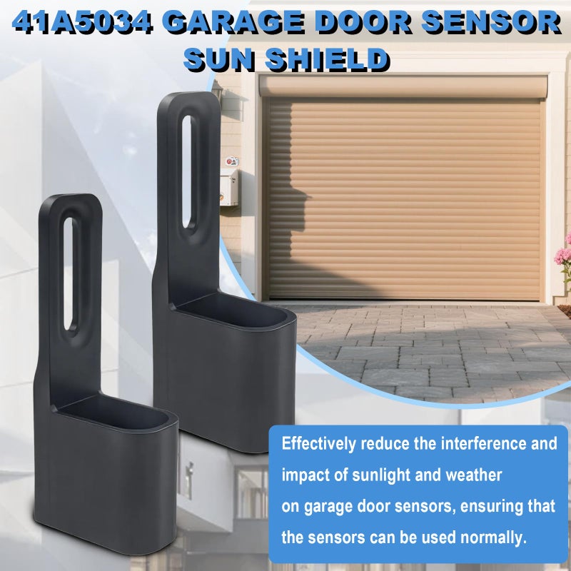 XDTKML Garage Door Sensor Sun Shield Protector 2 Pack for â€‹Liftmaster Chamberlain Garage Door Sensors Compatible with 801CB-P 820CB 41A5043 Garage Door Sensors - Image 5
