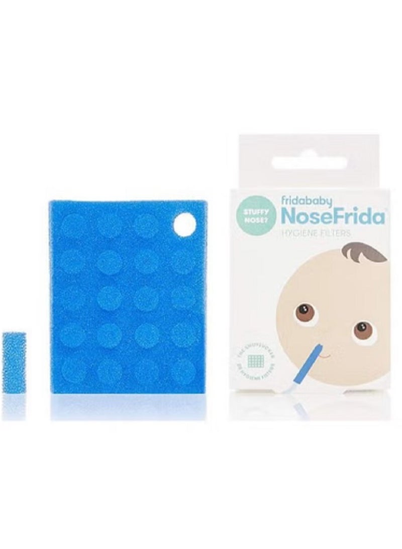 Nosefrida 20-Piece Nasal Aspirator Hygiene Sponges Filters Set - Image 2