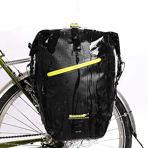 Rhinowalk Bike Bag Waterproof Bike Pannier Bag 27L,(for Bicycle Cargo Rack Saddle Bag Shoulder Bag Laptop Pannier Rack Bicycle Bag Professional Cycling Accessories) - Image 1