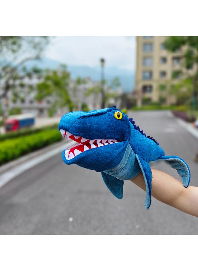 Bluejw 2024 New Open Mouth Dinosaur Hand Doll Toy Large Open Mouth Animal Dragon Comfort Gloves A Generation Of Hair  - Image 3