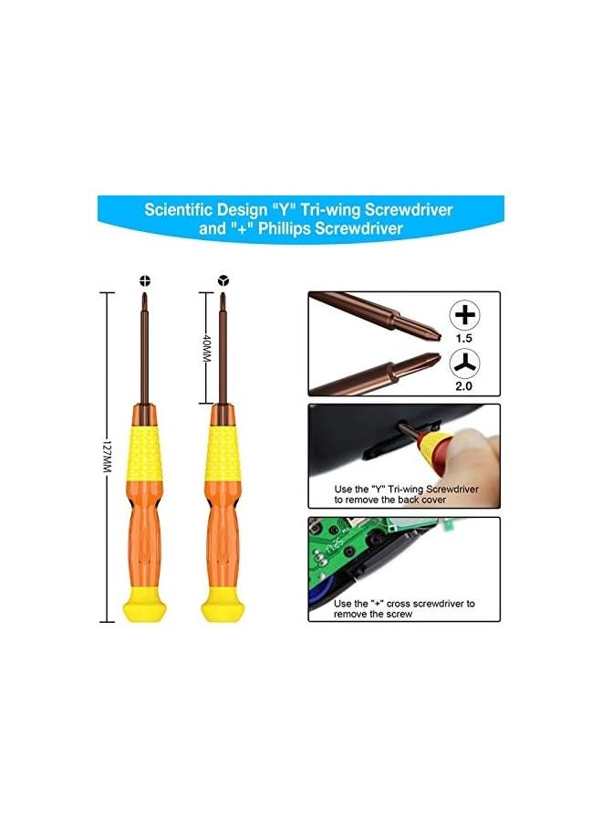 بروماس عصا التحكم جويكون بديلة لنينتندو سويتش - عبوة من 4 قطع - Image 4