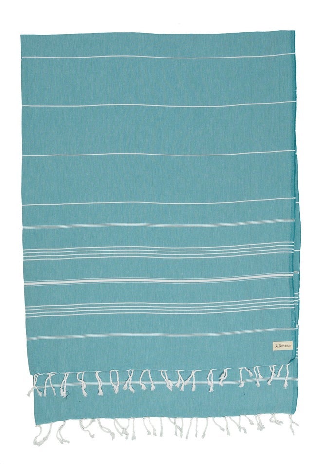TOWELS ANATOLIA XL BEACH BLANKET THROW BLANKET TURKISH TOWEL 100 COTTON EXTRALARGE QUICKDRY LIGHTWEIGHT PREMIUM PESHTEMAL TOWEL 61X82 INCHES AQUA