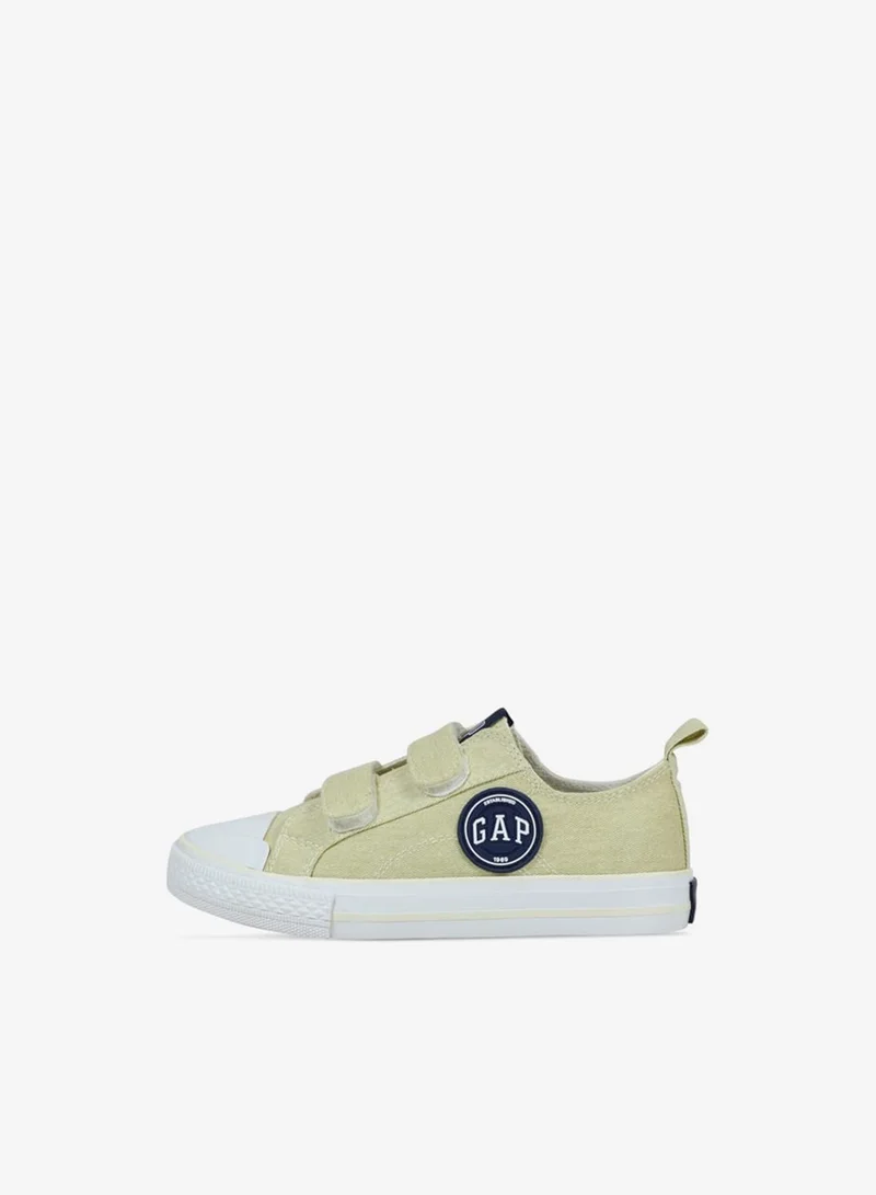 GAP Boys' Logo Detail Sneakers with Hook-and-Loop Closure - HOUSTON VELCRO IV