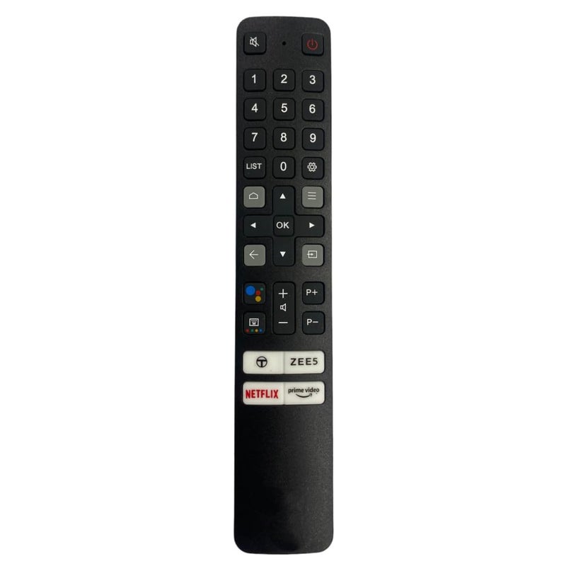 Upix Compatible TCL Smart TV LCD/LED Remote No. 612 | No Voice | Netflix & Prime Video Buttons | Exact Match Required - Image 2