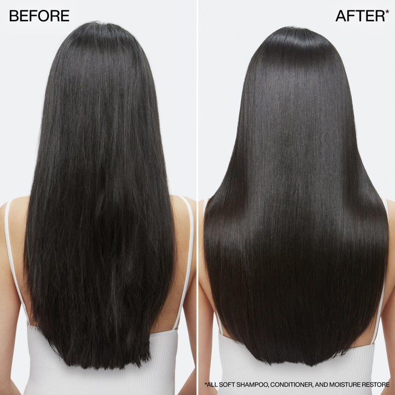 Redken All Soft Shampoo - Moisturizes & Hydrates Dry, Brittle Hair, Gently Cleanses and Softens, With Argan Oil, Safe For Color-Treated Hair, 10.1 Fl Oz - Image 3