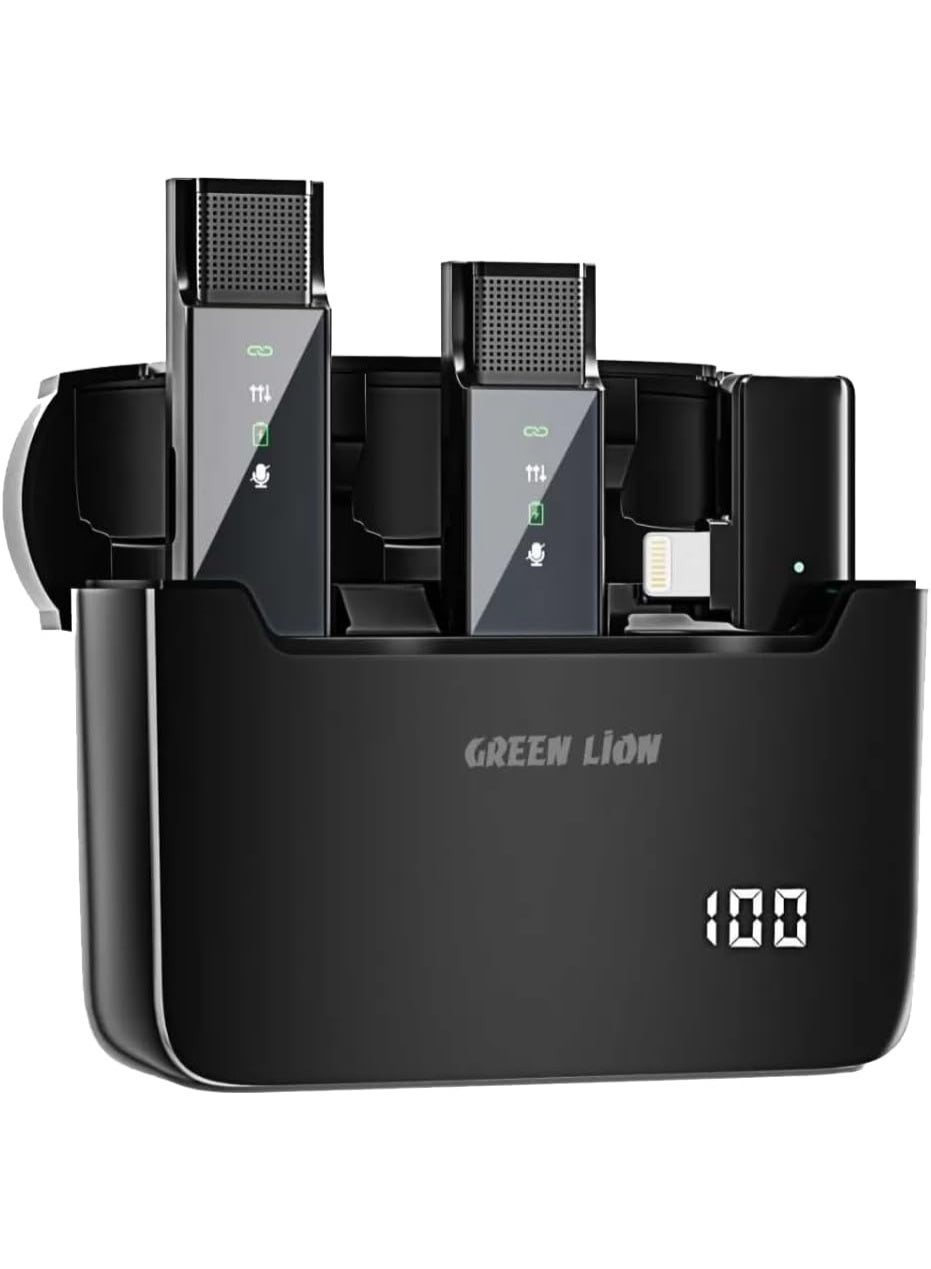 Green Lion Green Lion 2-in-1 Digital Display Wireless Microphone System lightning Z2B4CFD34B18AF377CF97Z