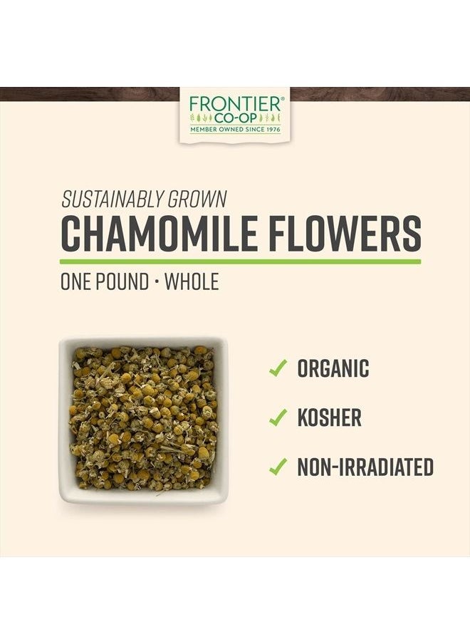 Frontier Co-op - Organic Whole Chamomile Flowers 1lb - Image 1
