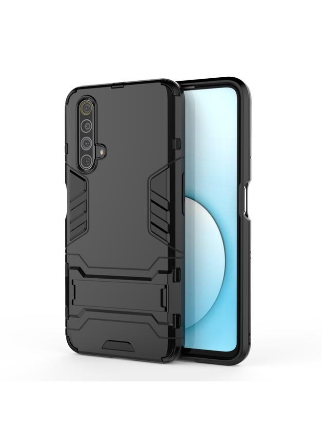 إيروريكس جراب لهاتف OPPO Realme X50 5G PC + جراب واقٍ مقاوم للصدمات من مادة TPU مع حامل - Image 2