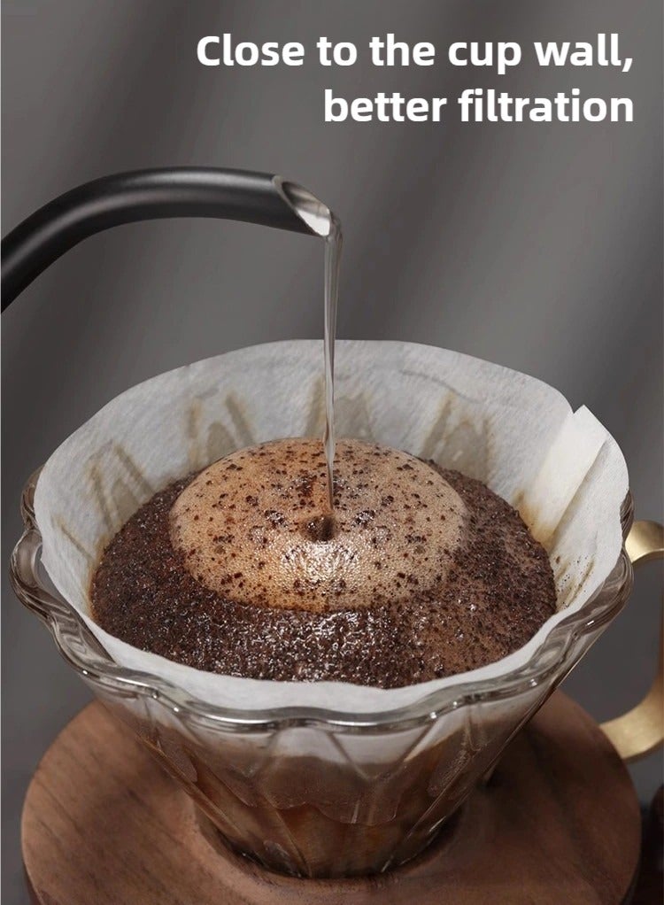 ZEPONOVA 100 Piece Coffee Paper Filter V60 Size 02 White - Image 3