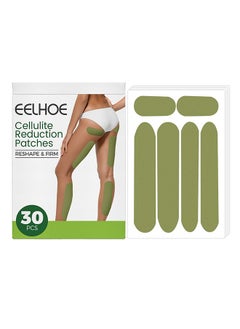 EELHOE 30Pcs Wormwood Leg Patch - Calf Lifting and Shaping Wormwood Leg Patch Moxibustion Patch  - Image 1