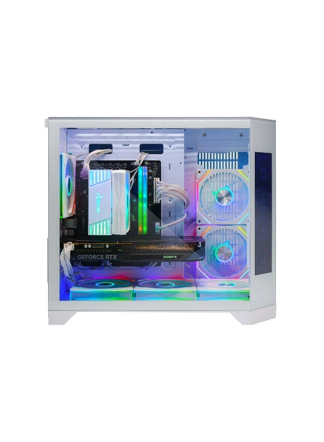 Spear Pc Gaming Pro – Intel i5-14400F, RTX 5060 8GB Triple-Fan, 16GB DDR5, 1TB NVMe SSD 3300MB/s, 600W PSU, ATX Case with 6 ARGB Fans, Corner LCD Screen & Remote Control, Windows 11 Pro - Image 2