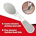 Seki Edge Callus Reducer - (SS-800) - Coarse & Fine Stainless Steel Abrasive Metal Foot File Gently Rasps Away Calluses, Corns & Dead Skin - Made in Japan - Image 3