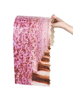 Harapu Harapu 1000 Pieces Wooden Jigsaw Puzzles for Adults Imagination Series Puzzle Toys DIY Signature Constellation Puzzles for Creative Gift Home Decor - Cherry Trees Forest Landscape Romantic Pink Sakura  - Image 4