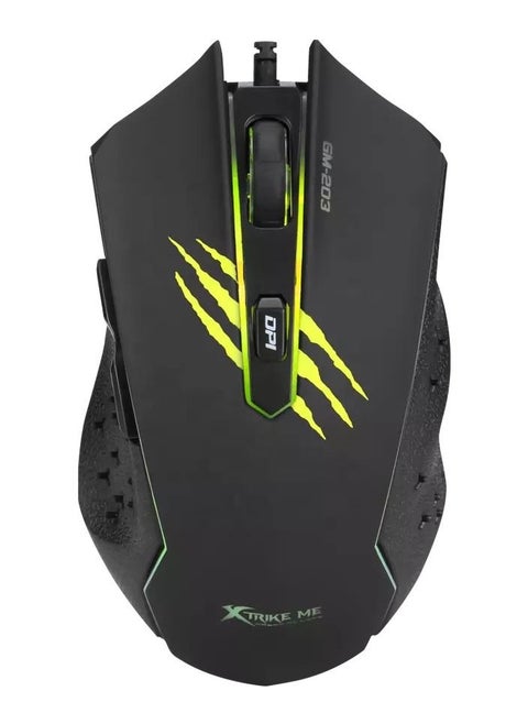 XTRIKE ME GM203 RGB 6D Gaming Mouse , 2400 DPI
