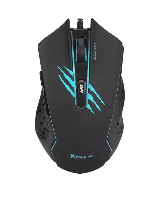 XTRIKE ME - XTRIKE ME GM203 RGB 6D Gaming Mouse , 2400 DPI - Image 1