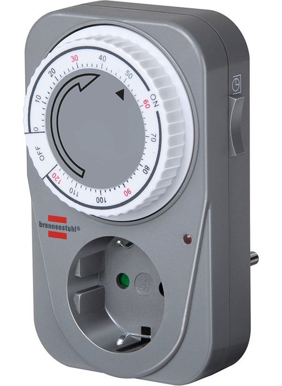 Mechanical Countdown Timer MC 120 Adjustable Socket