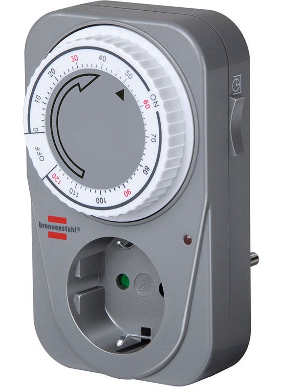 Mechanical Countdown Timer MC 120 Adjustable Socket