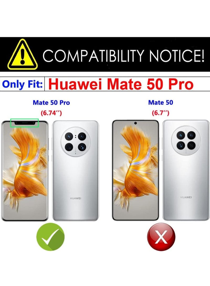 MIGOFAST Screen Protector for Mate 50 Pro UV Tempered Glass, Film HD Screen Saver, 9H Hardness, Bubble-free Screen Replacement Protector Film - Image 2