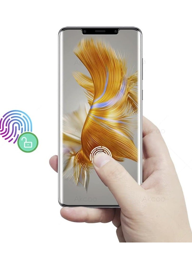 MIGOFAST Screen Protector for Mate 50 Pro UV Tempered Glass, Film HD Screen Saver, 9H Hardness, Bubble-free Screen Replacement Protector Film - Image 5