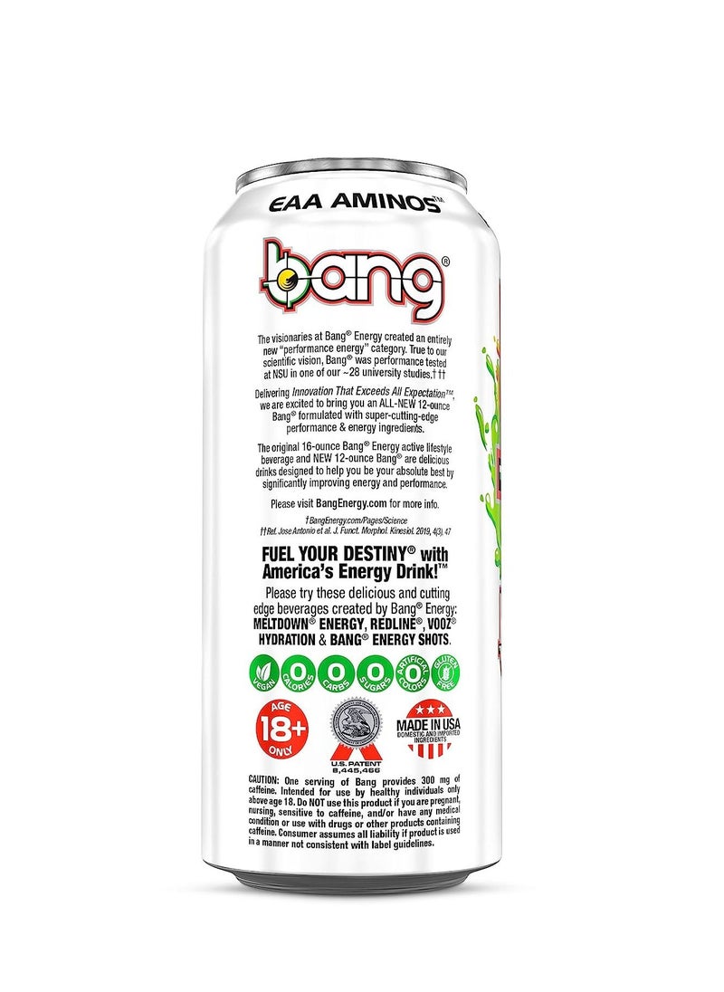 Bang - Energy Drink 473ml Lemon Drop Pack Of 12 - Image 1