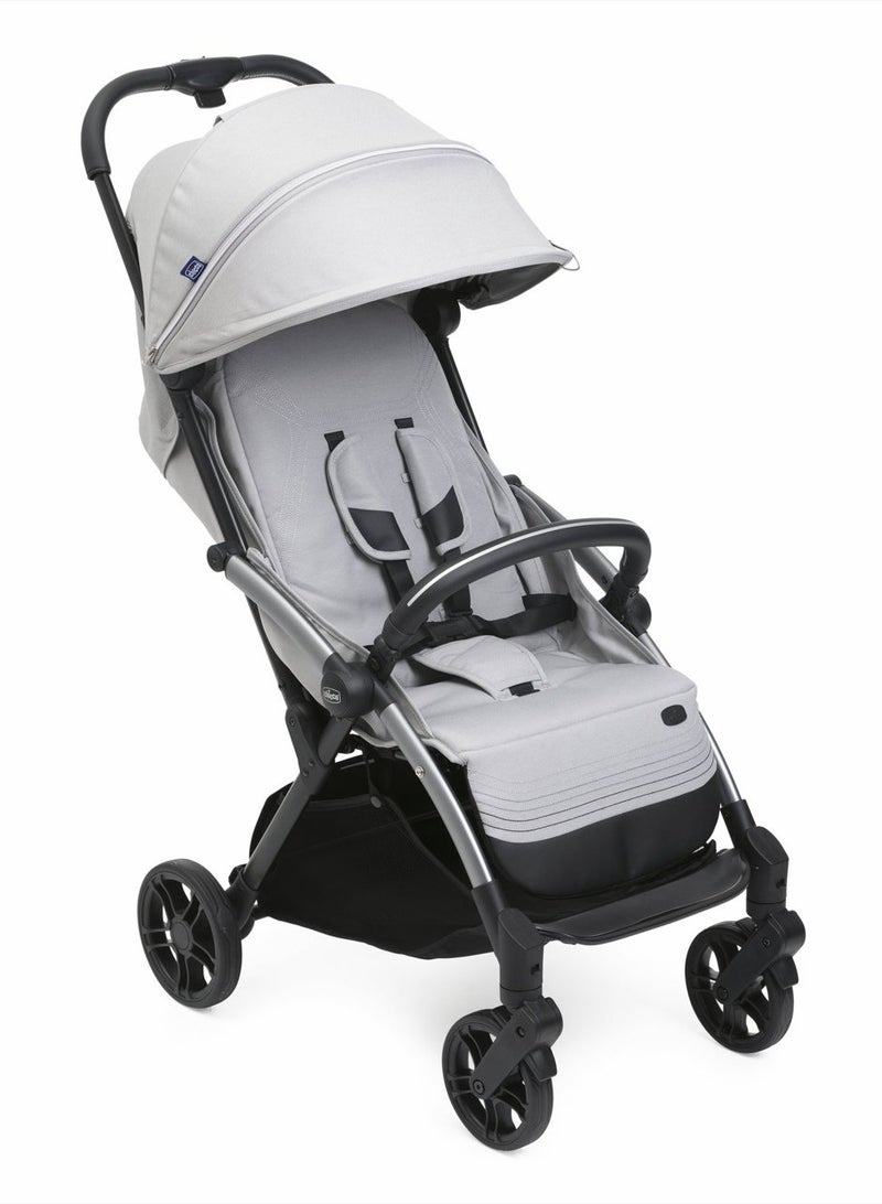 شيكو عربة أطفال جودي إكس بلس رمادي لؤلؤي - Image 1