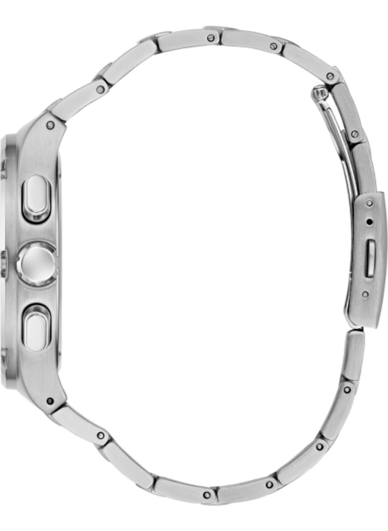 GUESS Men's Green Dial Multi-function Stainless Steel Strap Watch - GW0572G6  - Image 4