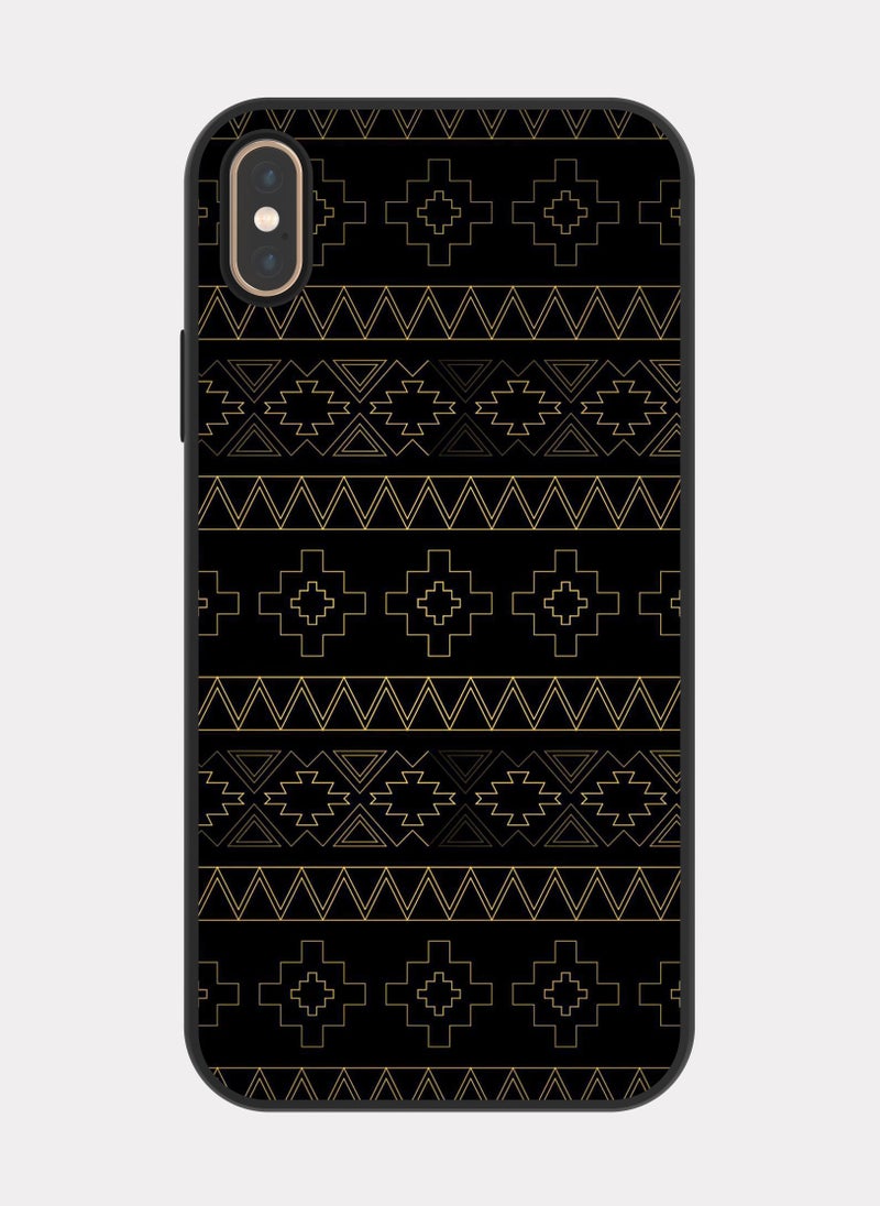 PXLAAT iPhone X MAX case cover Najdi Pattern  - Image 1