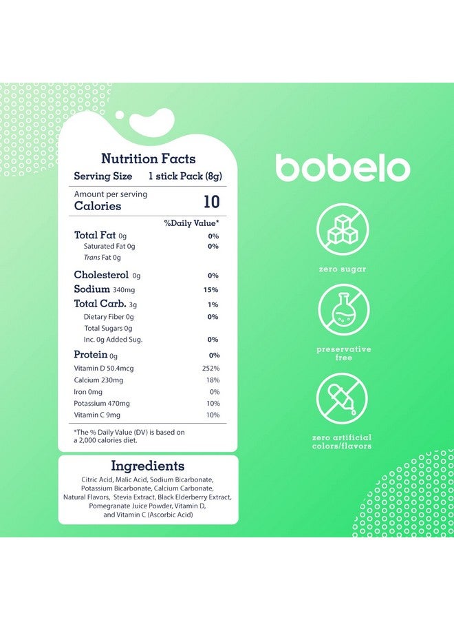 Bobelo Self Carbonating Hydration Packets, Orchard Breeze, 30 Pack, Sparkling Water & Soda Alternative, Sugar Free Electrolytes Powder Packets, Water Enhancer Drink Mix, Low Calorie, Keto Friendly - Image 3