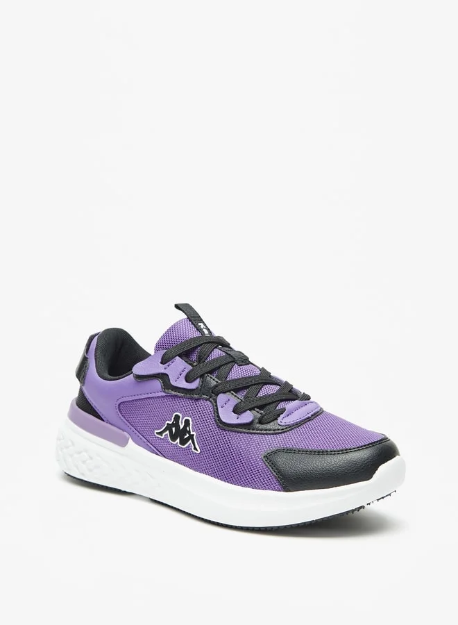 Kappa Womens Textured Lace-Up Sports Shoes
