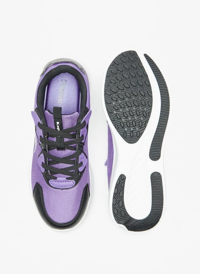 Kappa Womens Textured Lace-Up Sports Shoes
