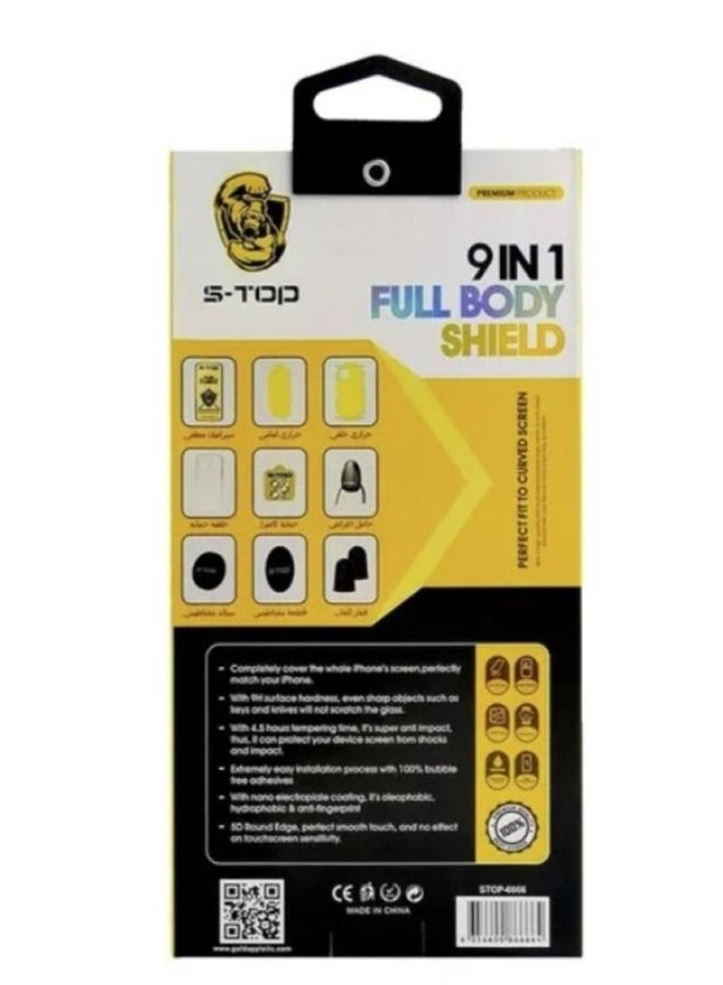 S-TOP Integrated protection package 9 in 1 for iPhone 11 company - Image 4