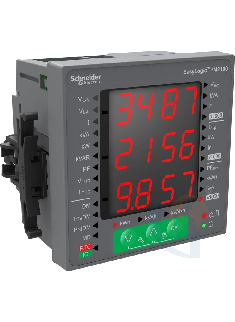 Schneider METSEPM2120 Energy Quality Analyzer EasyLogic PM2100  - Image 1