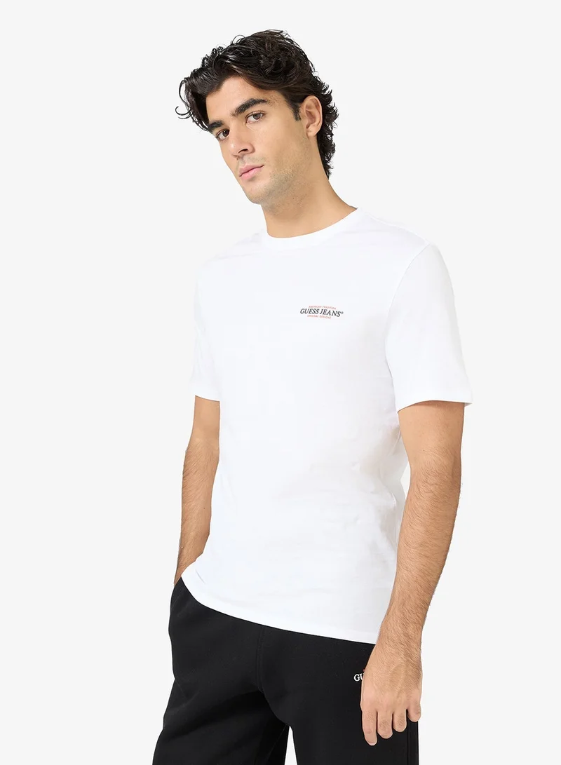 GUESS Casual Crew Neck T-Shirt