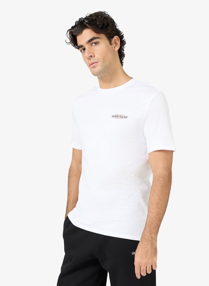 جس تي شيرت كاجوال بياقة دائرية - Image 1