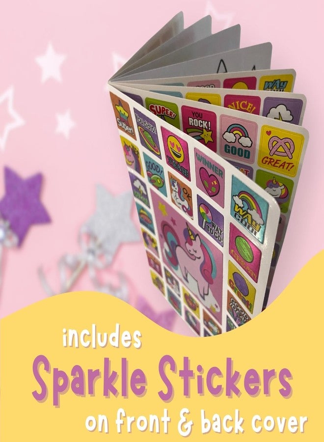 AoneFun Unicorn Sticker Book - Unicorn Stickers for Girls Age 4-6 Sparkle Friendship Positivity Motivational Stickers for Girls - 264 Pcs - Image 4