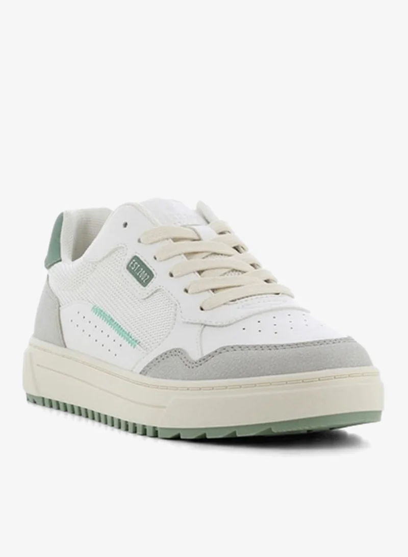 اس جي سنيكرز نسائي بنقوش مع رباط