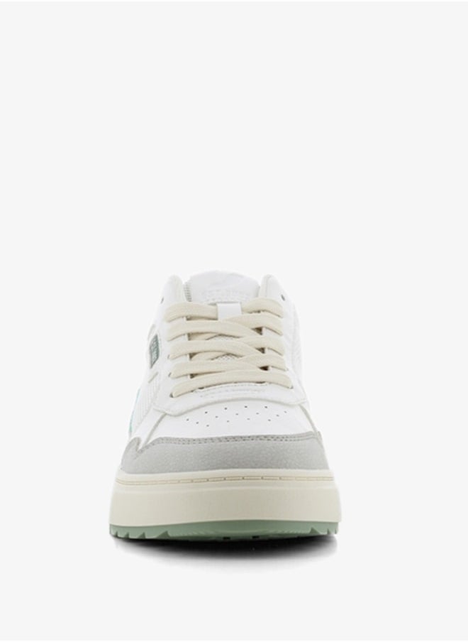 SJ Women's Textured Sneakers with Lace-Up Closure  - Image 5