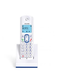 ألكاتل F 630 BLUE -ابيض-تليفون 