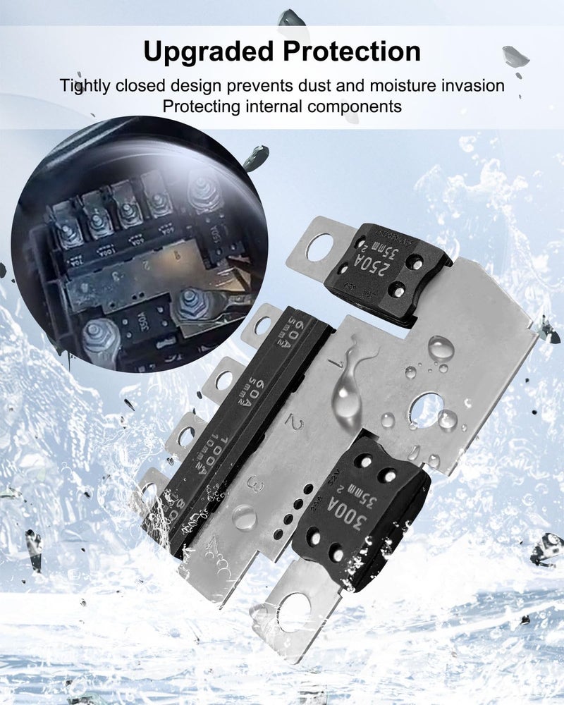 GUZIKO Front Compartment Main Fuse Block Plate Fit for Cadillac ATS CTS SRX XTS Chevrolet Impala Malibu Buick Lacrosse Regal Replace 13289598 20815889 - Image 5