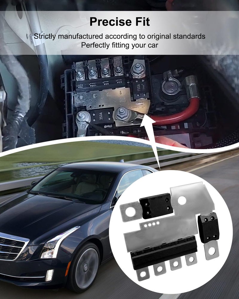 GUZIKO Front Compartment Main Fuse Block Plate Fit for Cadillac ATS CTS SRX XTS Chevrolet Impala Malibu Buick Lacrosse Regal Replace 13289598 20815889 - Image 4