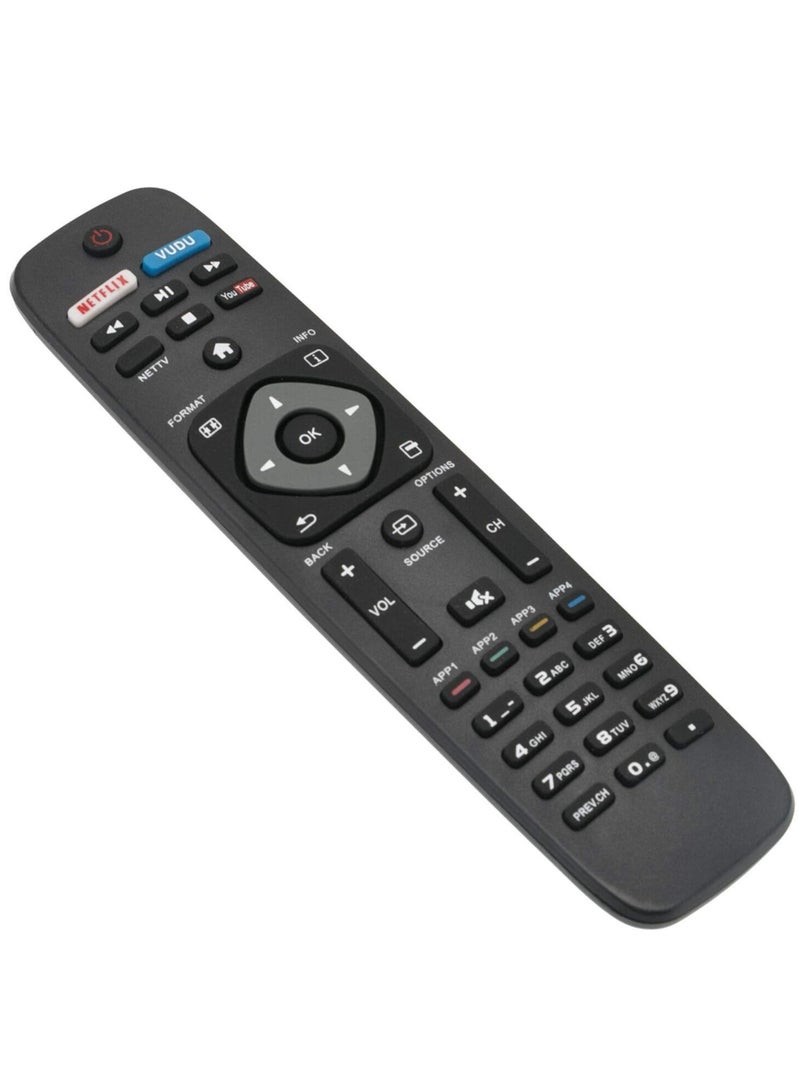 ELTRAZONE New NH500UP Remote Control for Philips TV - Compatible with 43PFL4901, 50PFL5901, 50PFL4901F7 & More - Includes Battery - Image 4